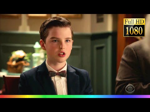 Young Sheldon 4x9 - Sheldon meets University's donor