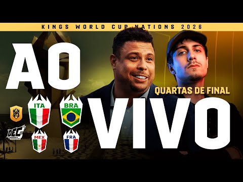 🔴AO VIVO: KINGS WORLD CUP NATIONS 2026 | QUARTAS DE FINAL| BRASIL X ÍTALIA | VALE VAGA!