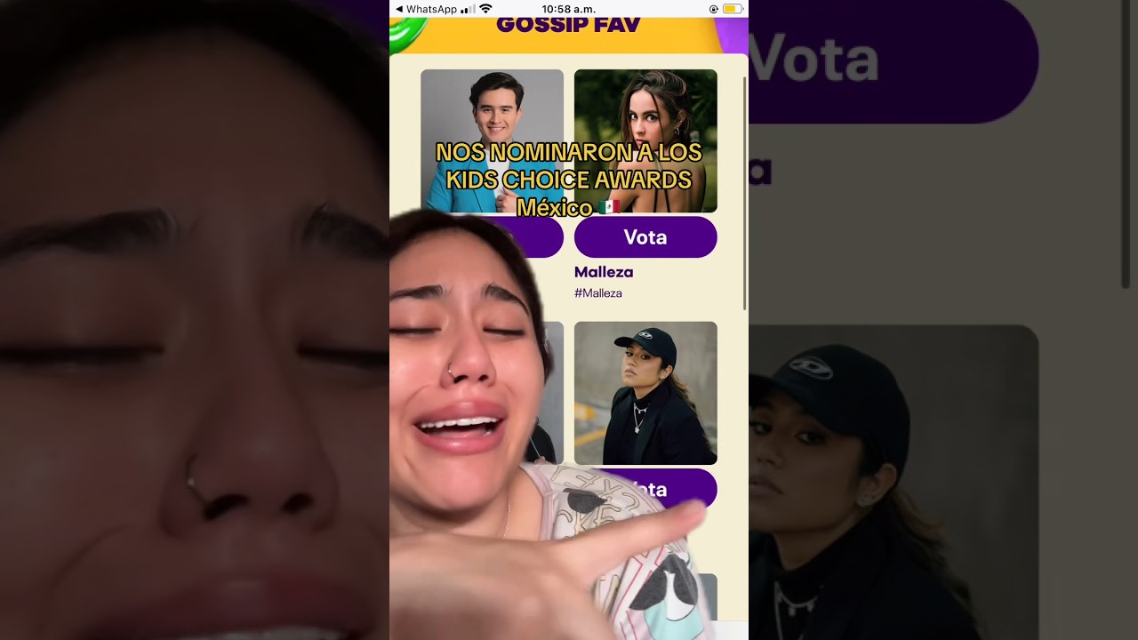 NOMINADOS A LOS KIDS CHOICE AWARDS MEXICO 2023🥹🇲🇽 no lo puedo creer 🧡
