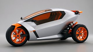 Download lagu This Tilting Three Wheeled electric Vehicle is Build for City Commutes - Trinova mp3