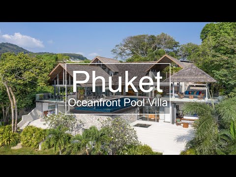Elegant Oceanfront Pool Villa in Kamala - Phuket.Net Real Estate