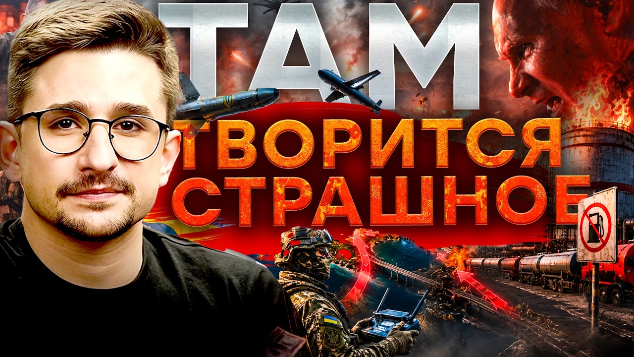 ВОТ ЭТО ВЗРЫВ! ЖЕСТКИЙ топливный КОЛЛАПС в КРЫМУ. Удар по ЛОГИСТИКЕ РФ НА ДОН?
