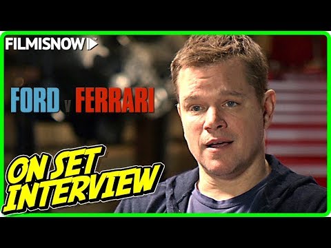 FORD V FERRARI | Matt Damon "Carroll Shelby" On-set Interview