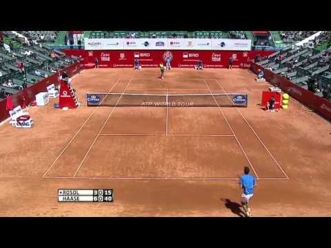 Lukas Rosol vs Robin Haase | ATP Bucharest Semi-Finals | Highlights