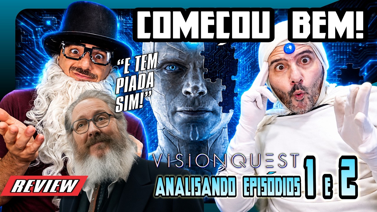 SURPREENDEU DEMAIS! 🤬 REVIEW: EPISÓDIOS 1 E 2 DE VISION QUEST (SÉRIO E VIOLENTO) #visionquest