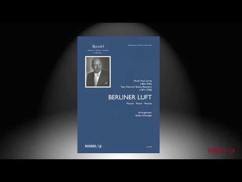 Berliner Luft | Paul Lincke | Arrangement: Stefan Schwalgin