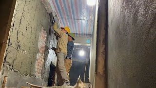 Building a house in a classic style | Plastering and floor process | Construction
