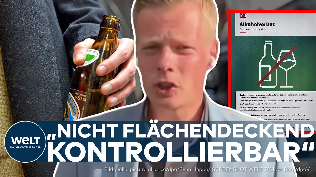 DEUTSCHLAND: Große Ansage, wenig Personal! Scheitert das Alkoholverbot an der Kontrolle?