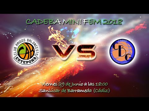 CADEBAMINIFEM 2018 - CAB Estepona - CB Gades