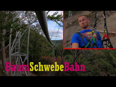 Drehen bis der Arzt kommt! | Wir testen die BaumSchwebeBahn in Bad Harzburg | Harzventure