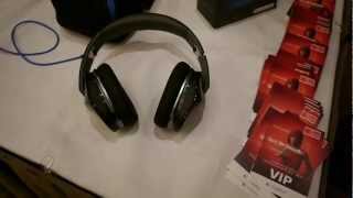 Video thumbnail for Logitech UE 6000 Ultimate Ears Headphones Hands On by TechVideo