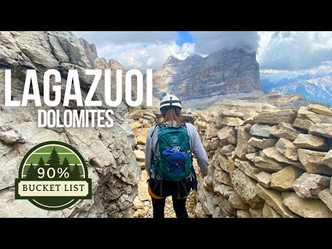Lagazuoi, Dolomites: Hiking WW1 Trenches & Kaiserjäger Via Ferrata