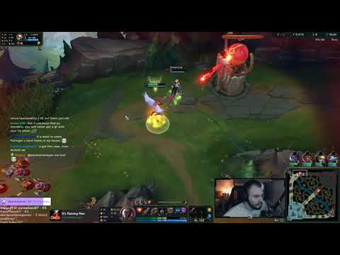 Kayle 1v9 shows how BROKEN NEW Lethal Tempo on Kayle is vs Drututt on Camille LvL 1