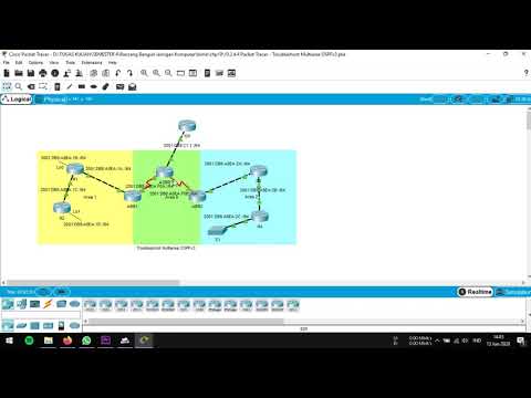10.2.4.4 Packet Tracer - Troubleshoot Multiarea OSPFv3