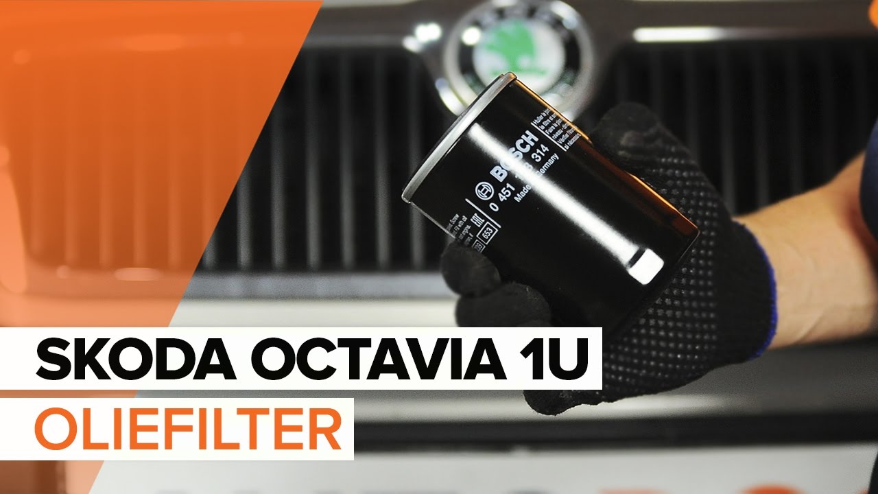 Udskift motorolie og filter - Skoda Octavia 1U | Brugeranvisning