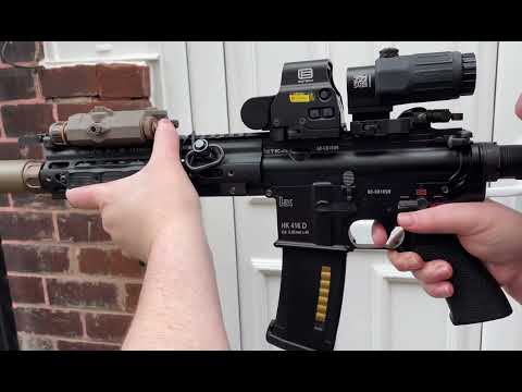 Tokyo Marui HK416D next gen recoil shock #airsoft