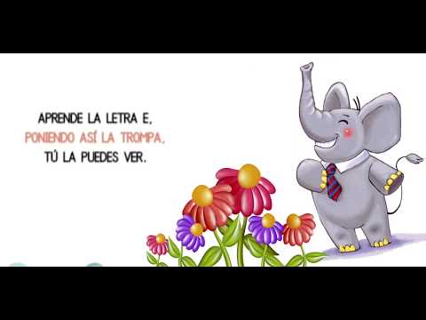 ERNESTO EL ELEFANTE. LETRA E
