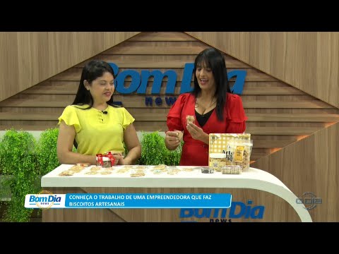 Conheça o trabalho de uma empreendedora que faz biscoitos artesanais 15 11 2022