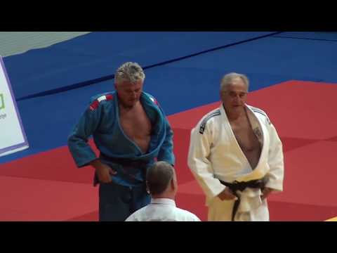 Judo Veterans EM 2017 Pasteur vs Pichl