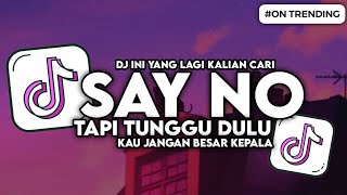 Download lagu DJ SAY NO TAPI TUNGGU DULU KAU JANGAN BESAR KEPALA SLOW BASS FYP VIRAL TIKTOK mp3