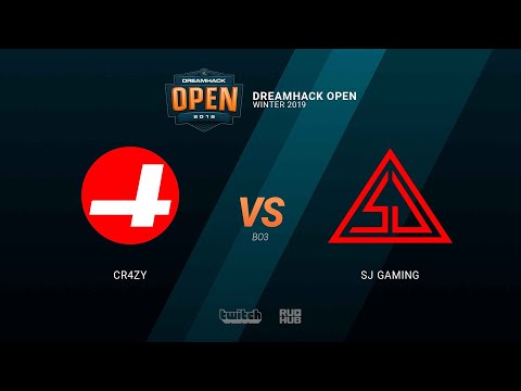 CR4ZY vs SJ Gaming - DH Open Winter 2019 - map1 - de_dust2 [SSW & MintGod]