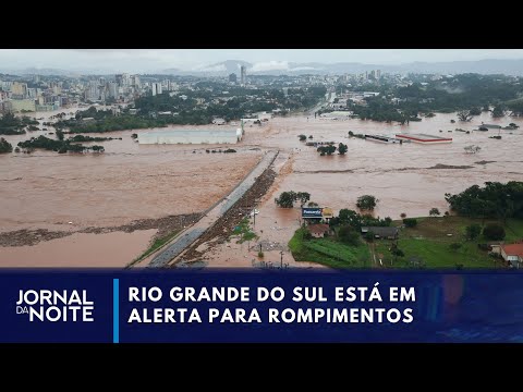 Quatro barragens têm risco de ruptura no Rio Grande do Sul | Jornal da Noite