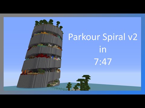 Parkour Spiral v2 Speedrun | PB: 7:47