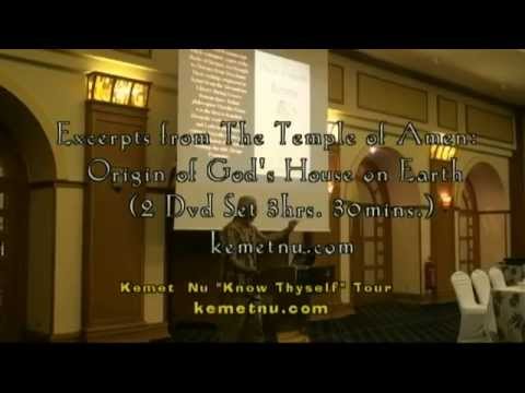 Ashra Kwesi - Excerpts from the Temple of Amen, Origin of God's House on Earth