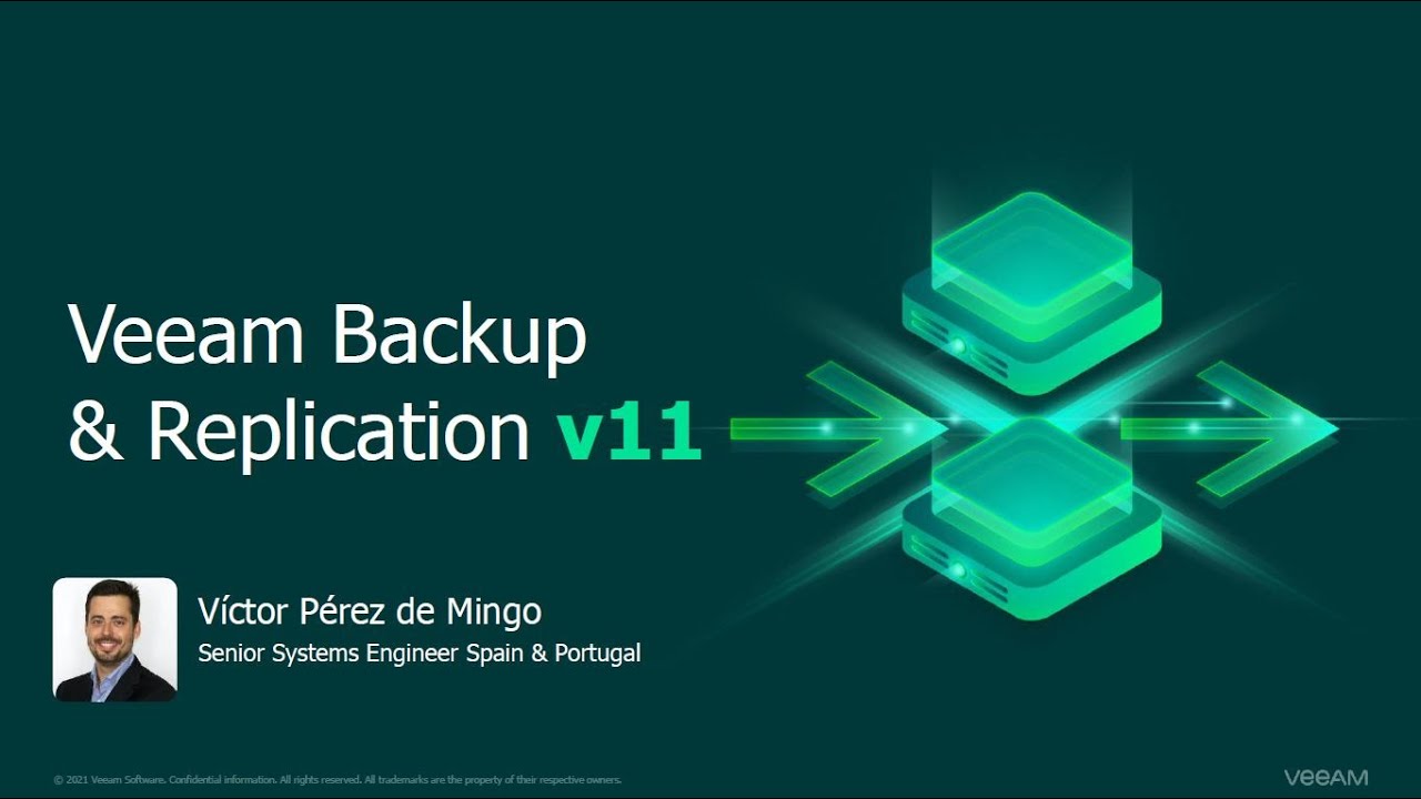 Veeam Backup & Replication v11: Descripción general video