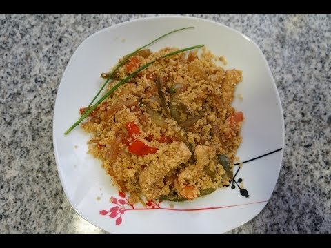 Cuscús de pavo | Receta fácil con cuscús
