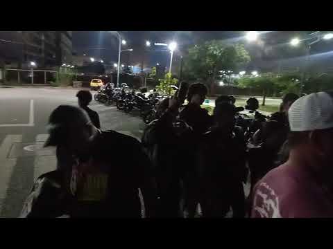 SITUACION PLAZA IRIBARREN: comision GNB aborda al movimiento biker Lara