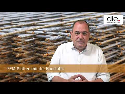 FEM-Platten mit der Baustatik