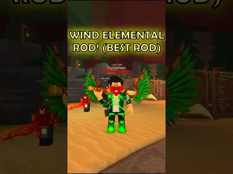 WIND ELEMENTAL ROD IS INSANE (Best ROD!) #fisch
