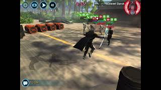 SWGoH GAC counters - Nest beats high relic Iden Versio with ease!