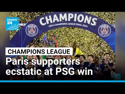 PSG win Champions League back-to-back, Paris supporters ecstatic