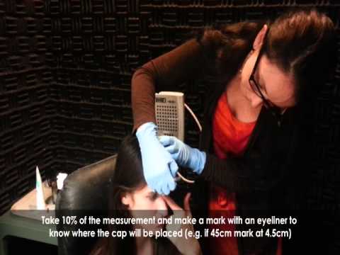 Eeg electrode cap setup