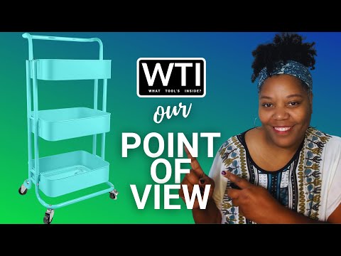 Homchwell Metal Utility Rolling Carta - WTI product video review