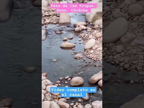 Paso de las Tropas, Nono, Córdoba