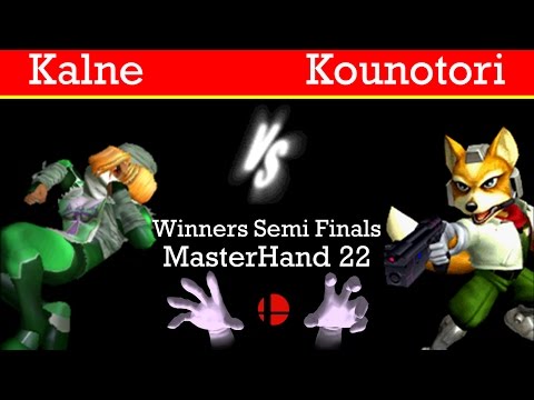 MasterHand 22 WSF - Kalne(Sheik) vs. Kounotori(Fox)