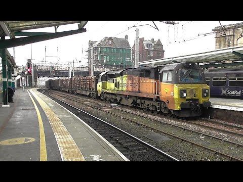 Rail Traffic at Carlisle  -  W/C 16th February 2025