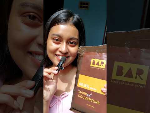Tried a new dark chocolate 🍫 from @barofchoc959 #shorts  #chocolate #artisanal #nonsponsered