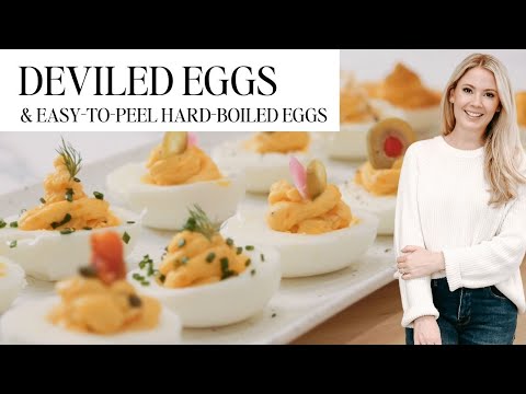 Deviled Eggs (6 Ways!) & Easy-to-Peel Hard-Boiled Eggs
