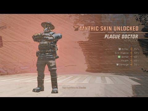 Hero Hunters Heimlock Plague Doctor Skin