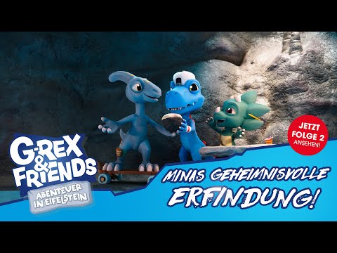 Minas geheimnisvolle Erfindung | Dino Serie für Kinder | G-Rex & Friends Folge 2