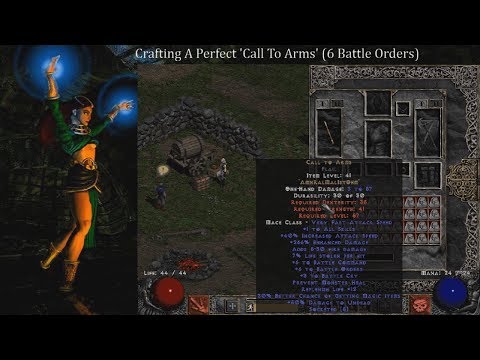 Diablo 2: Attempting To Craft A Perfect Call To Arms