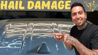 How to remove hail damage | Dent lifter Glue pull Dent tools