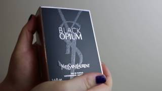 YSL Black Opium Parfum Unboxing