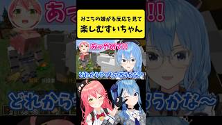 みこちの嫌がる反応を見て楽しむすいちゃん【さくらみこ/星街すいせい/ホロライブ切り抜き】#shorts