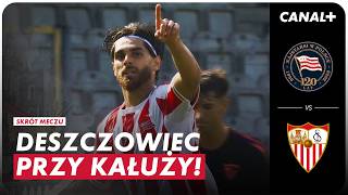 SPEKTAKULARNA BRAMKA Z DYSTANSU! CRACOVIA POKONUJE SEVILLĘ! CRACOVIA - SEVILLA, SKRÓT MECZU