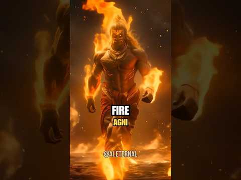 Indian Gods as the 5 Elements 🔥🌊 | Hindu Mythology | Deities #aiart #midjourneyai #hindudeity